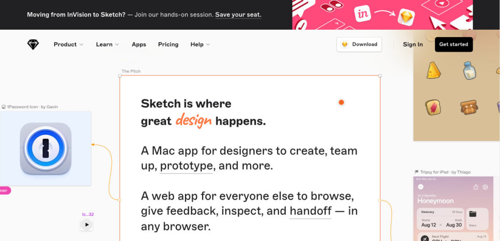 Sketch Home Page
