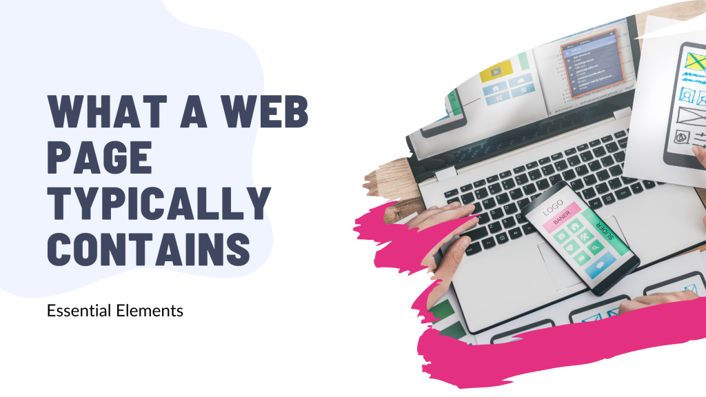 Essential Elements of Web Page